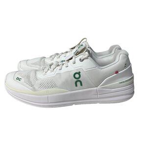 On Running The Roger Advantage Mens Tennis Shoes White/Green 12